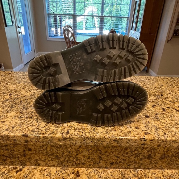 Dr Doc Martens White Leather Platform Jadon Boots Women’s 8 Barely Worn - Picture 8 of 10